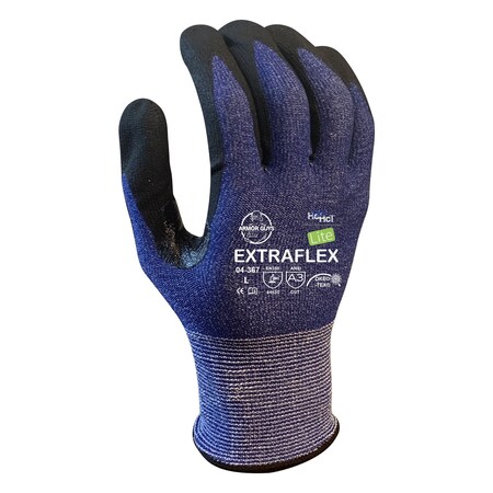 Armor Guys Cut Resistant Gloves, Cut Level A3 , HCT Lite Nitrile Palm W, Dots , XL 12 PK 04-367-XL